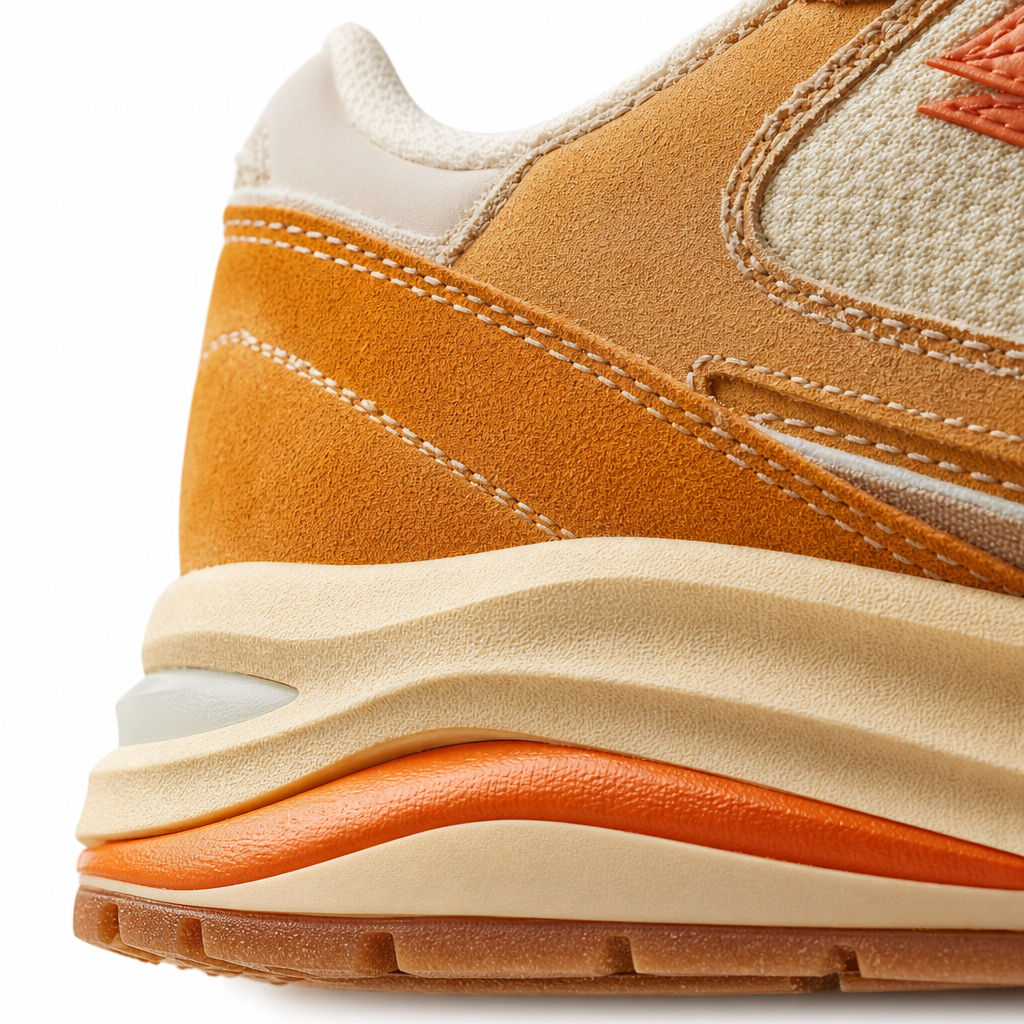 Macro sneaker material detail
